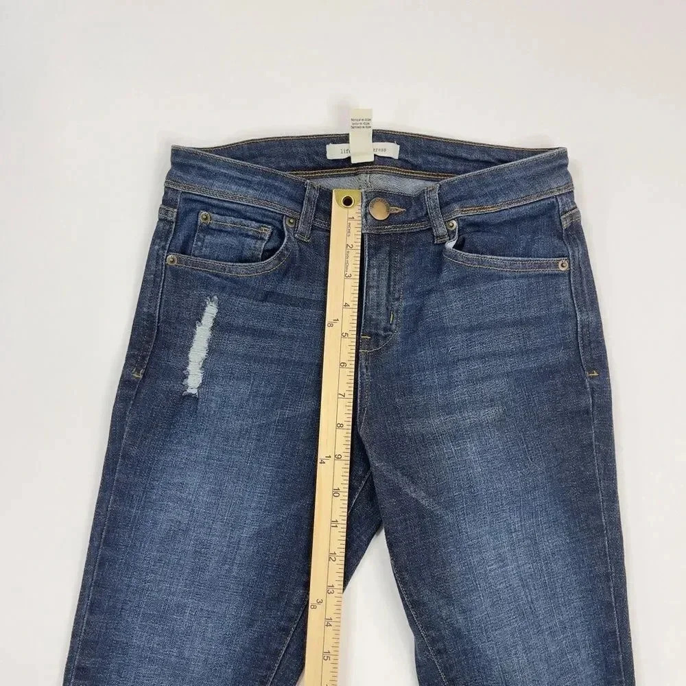 Life in Progress Skinny Distressed Jean - Picture 7 of 9